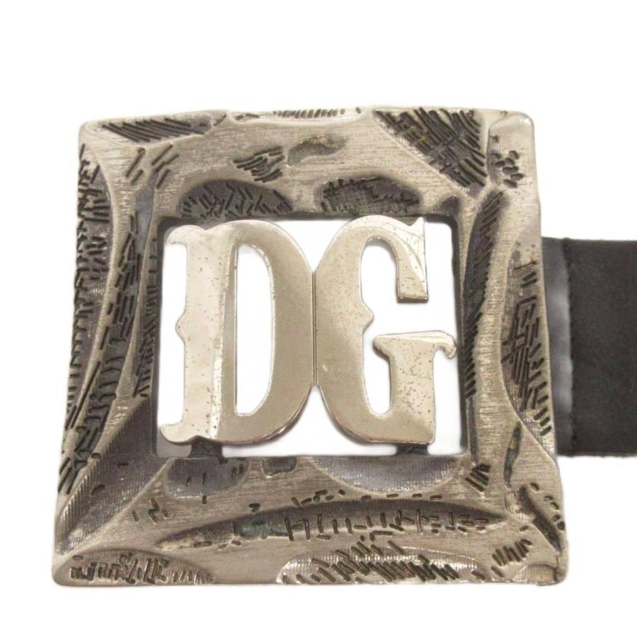 ディー&ジー ドルガバ ドルチェ&ガッバーナ D&G ベルト レザー ロゴ
