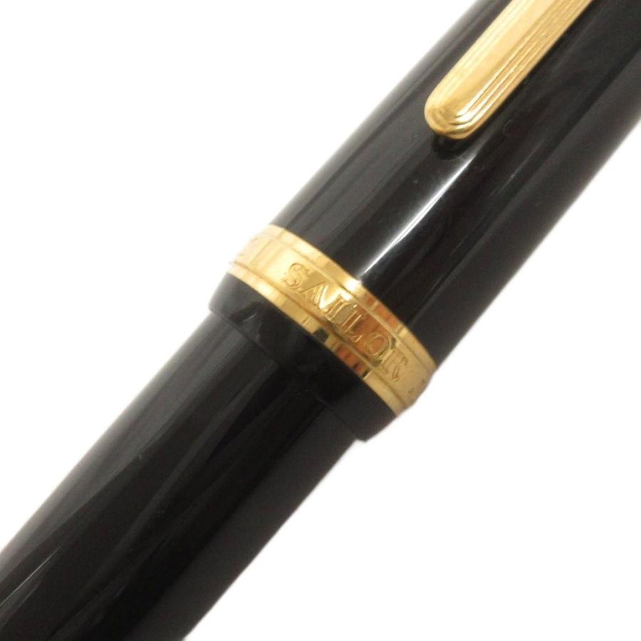 セーラー SAILOR 万年筆 ペン先 14K 1911 黒 ブラック 筆記用具 メンズの画像