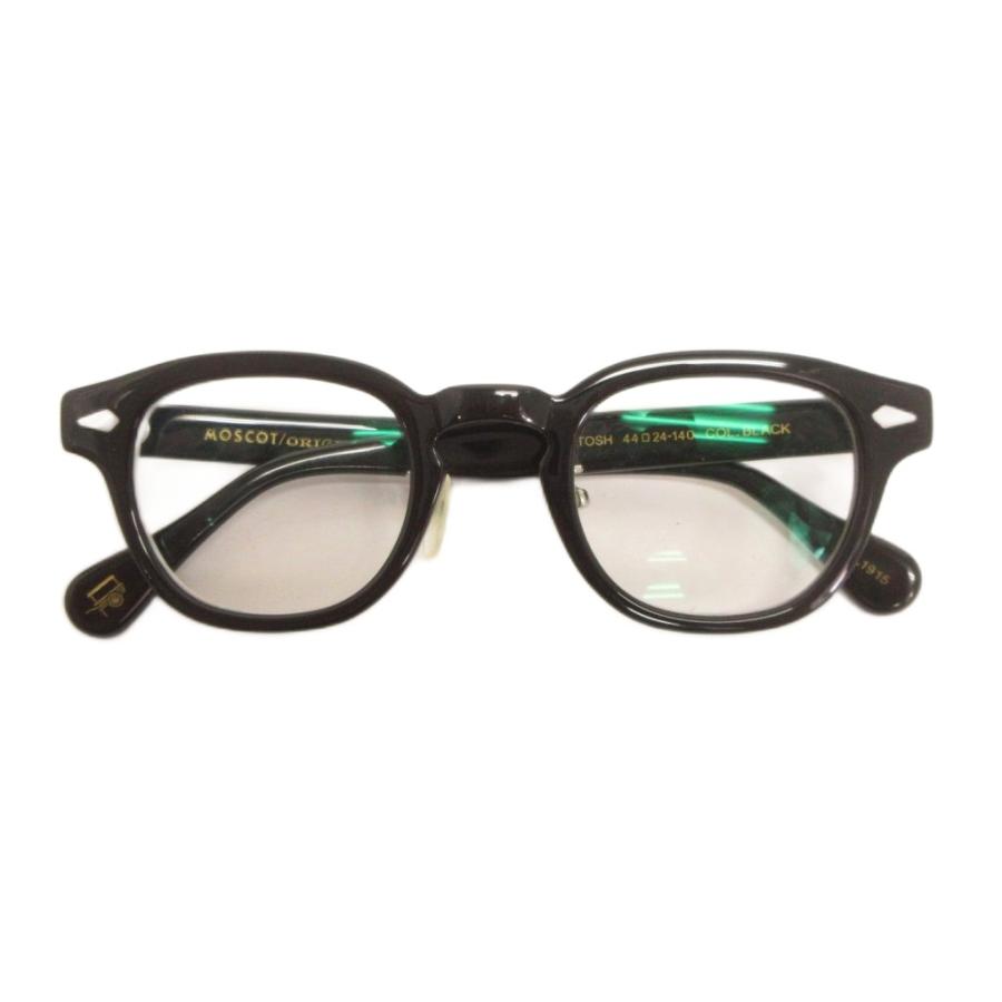 モスコット MOSCOT LEMTOSH サングラス 度入り 黒 ブラック 44□24 140