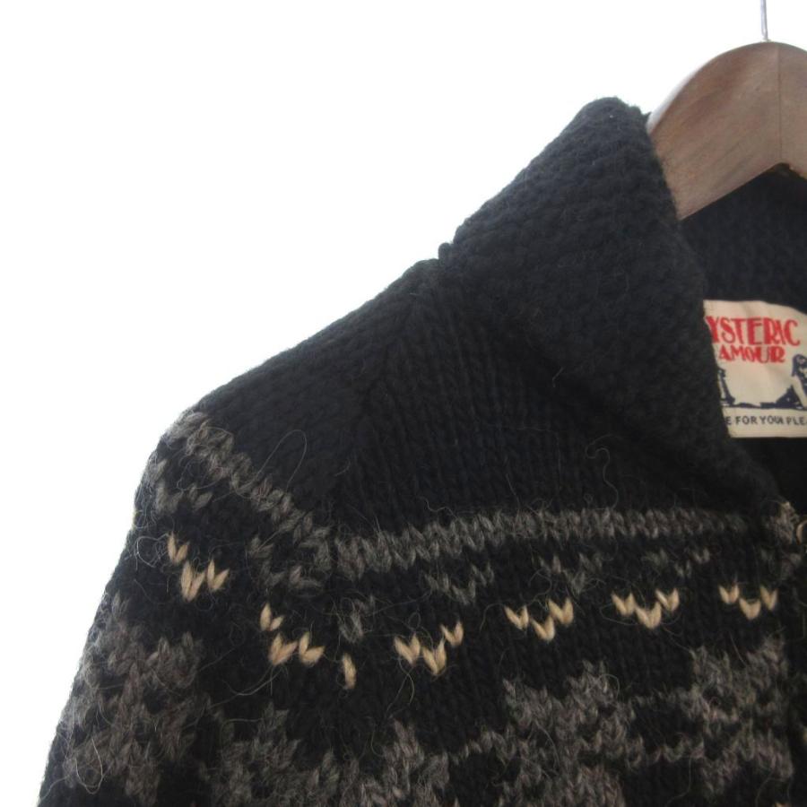 HYSTERIC GLAMOUR（ヒステリックグラマー） カウチンニット セーター 