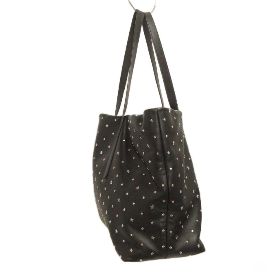 ジミーチュウ JIMMY CHOO ピムリコ トートバッグ スタッズ 星 レザー 黒 ブラック 鞄 メンズ