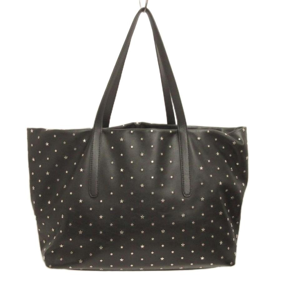 ジミーチュウ JIMMY CHOO ピムリコ トートバッグ スタッズ 星 レザー 黒 ブラック 鞄 メンズ
