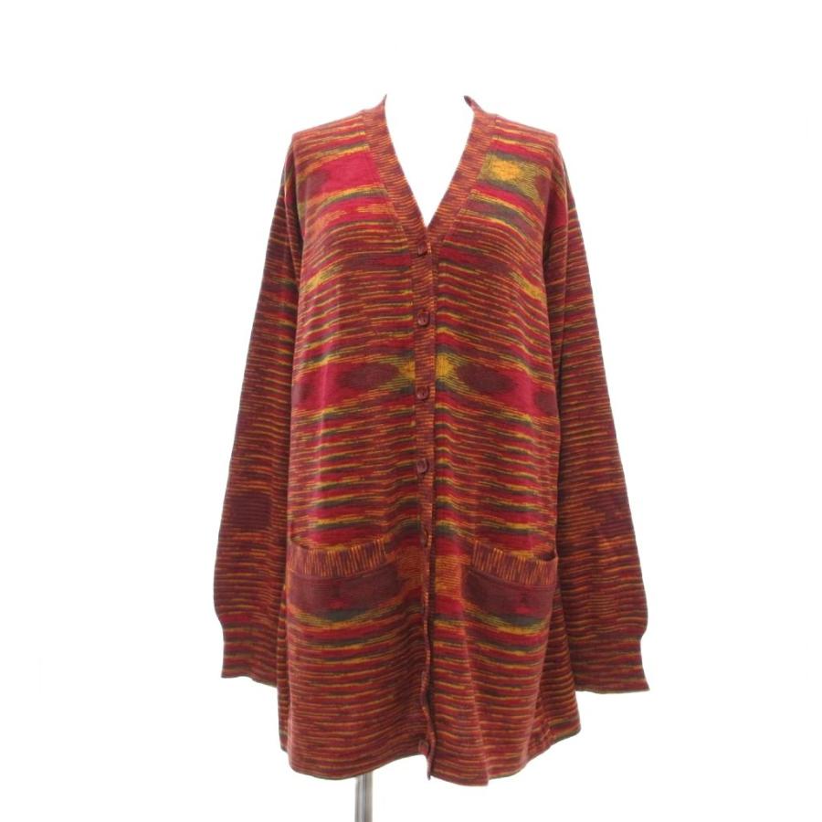 【美品】Missoni カーディガン 51 イタリア製 カシミア ミッソーニ MISSONI 美品 カーディガン カシシルニット セーター