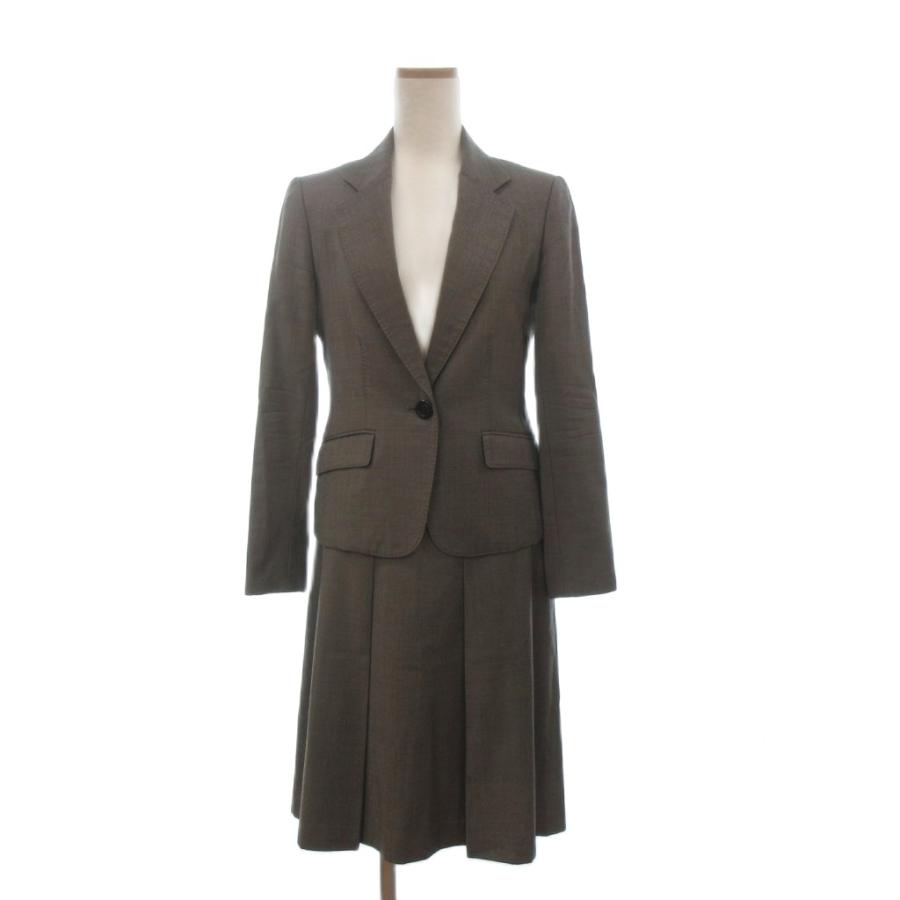 BURBERRYLONDON　スーツ　セットアップ　ジャケット　スカート　シルク バーバリー ロンドン スーツ セットアップ テーラードジャケット
