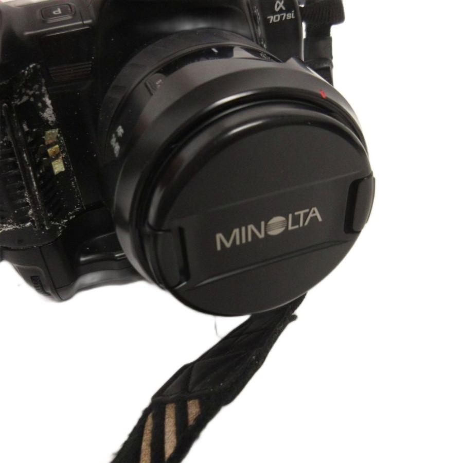 ミノルタ MINOLTA 35mm フィルム 一眼レフ カメラ a707si ストロボ付き
