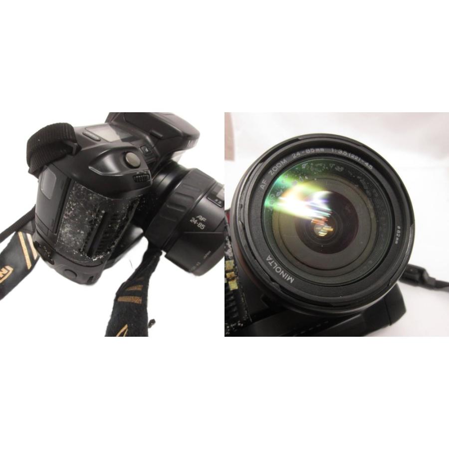 ミノルタ MINOLTA 35mm フィルム 一眼レフ カメラ a707si ストロボ付き