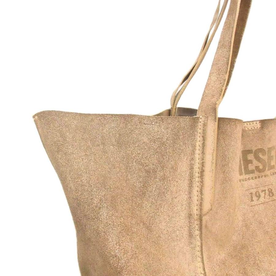 DIESEL（ディーゼル） トートバッグ ポーチ付き スエード レザー