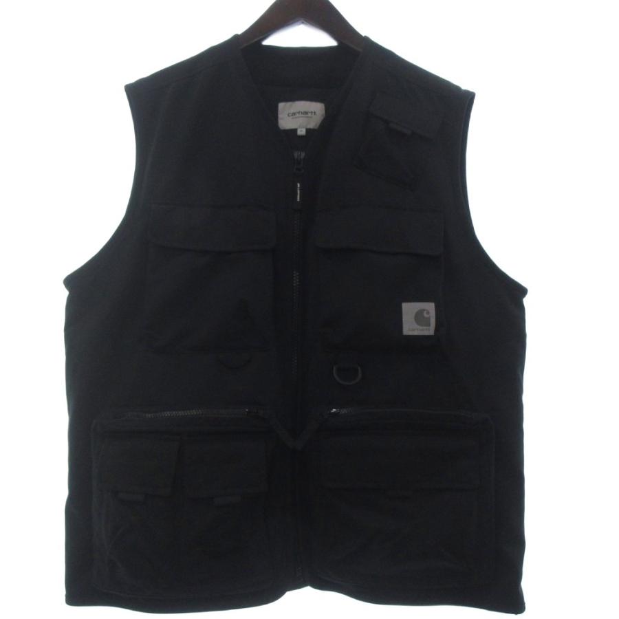 カーハート carhartt WIP ELMWOOD VEST アウトドア ベスト ロゴ 黒