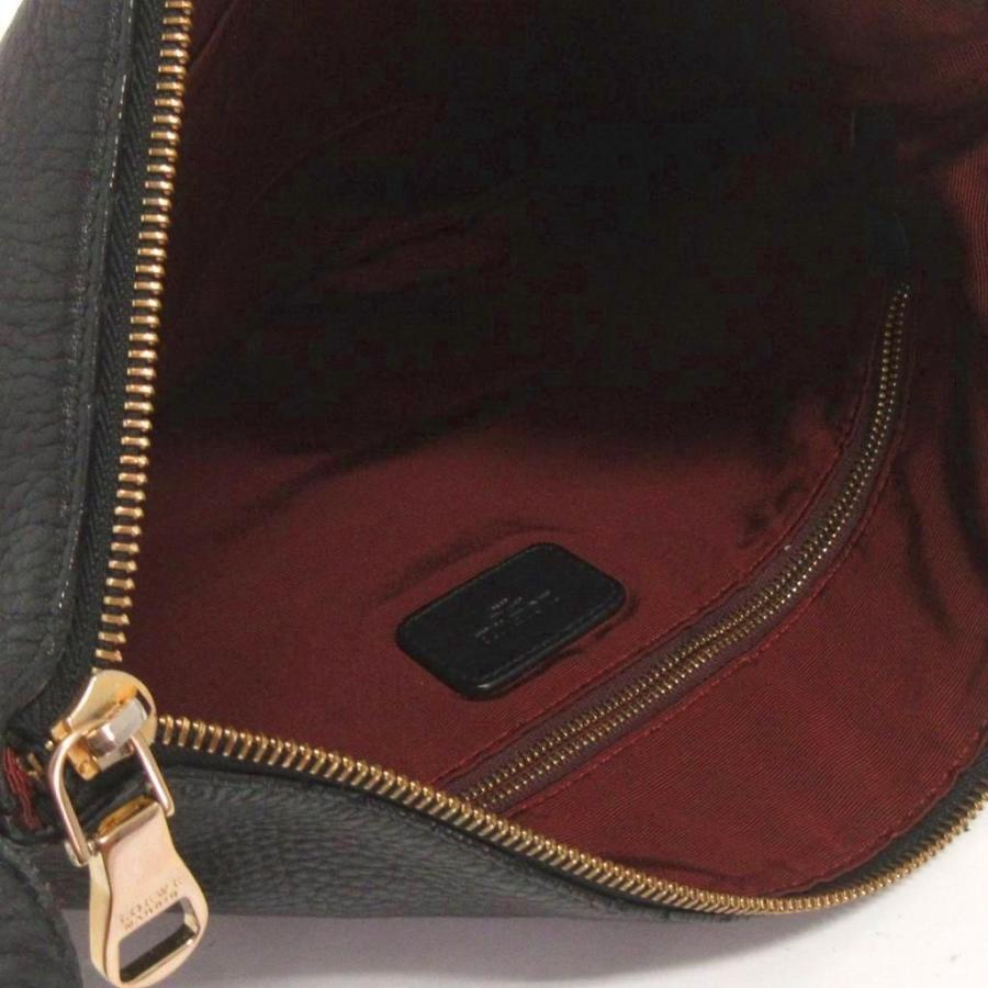 LOEWE（ロエベ） ショルダーバッグ 斜め掛け レザー ロゴ 押印 黒