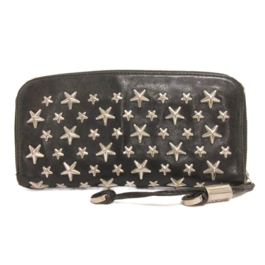 ジミーチュウ JIMMY CHOO フィリパ FILIPA 長財布 ウォレット ラウンド 