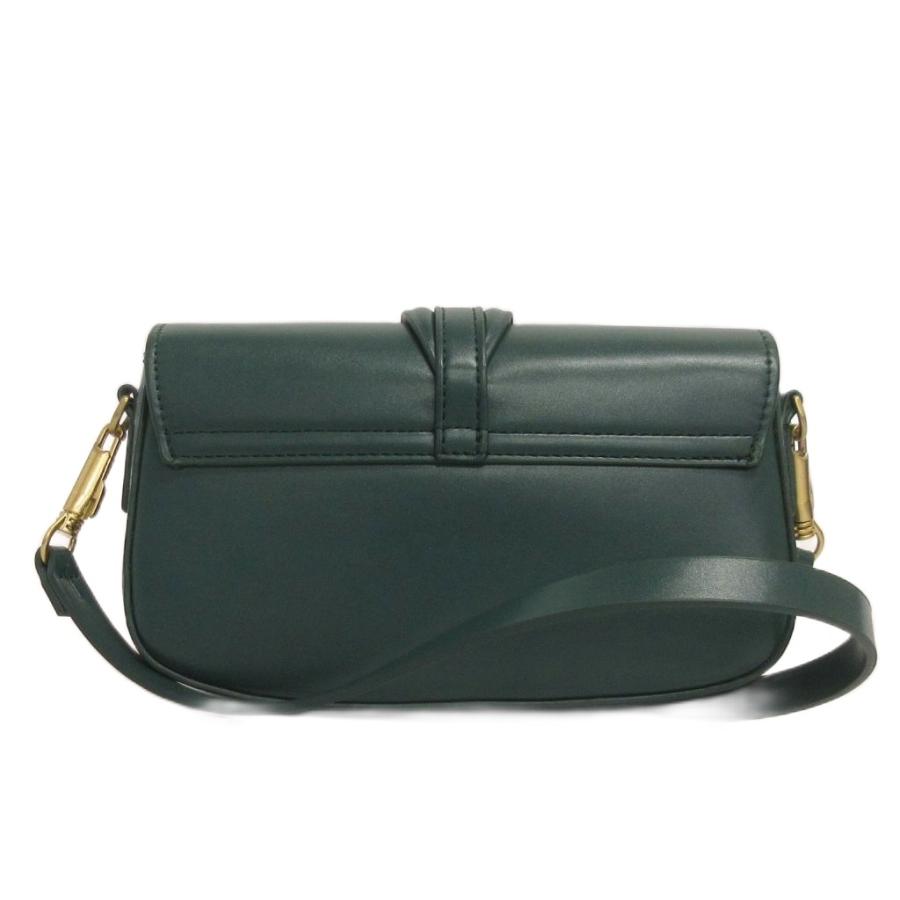 ZARA（ザラ） 美品 ショルダーバッグ 斜め掛け 緑 グリーン レディース 