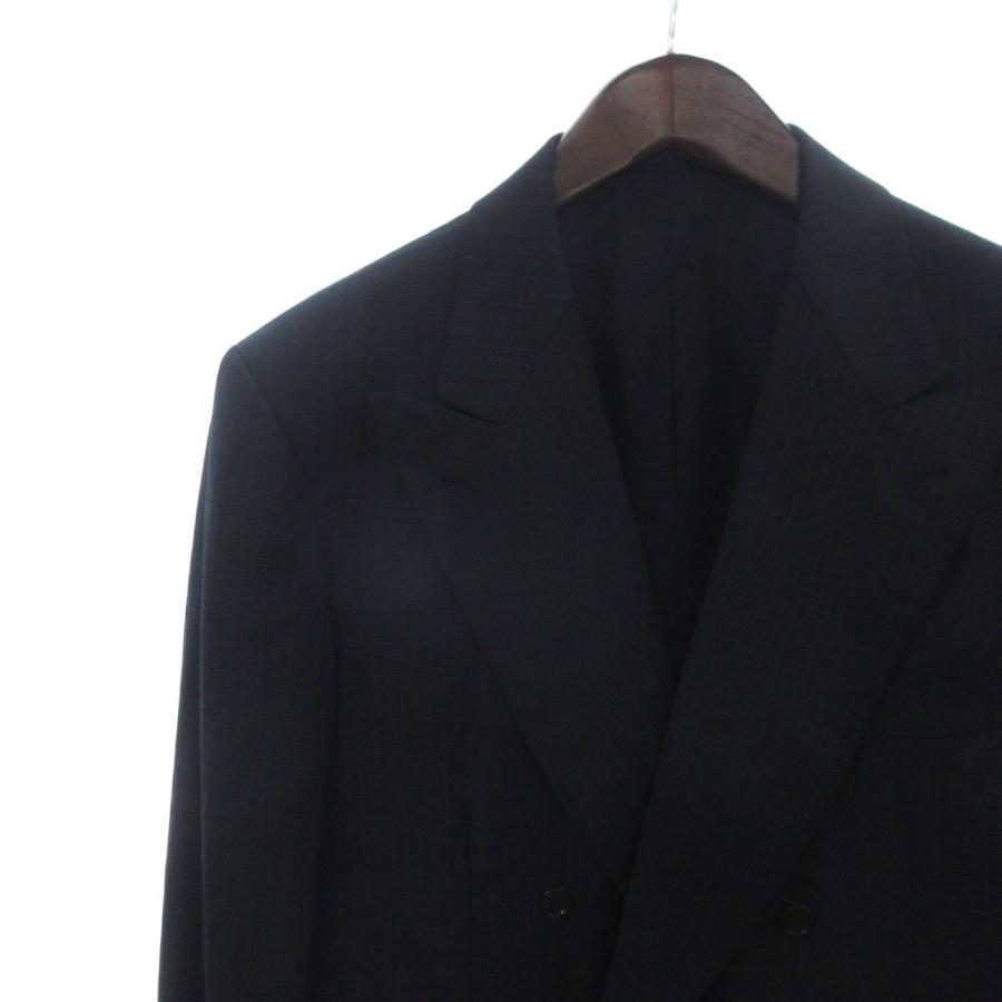 ブリオーニ BRIONI 美品 テーラードジャケット ダブル ウール
