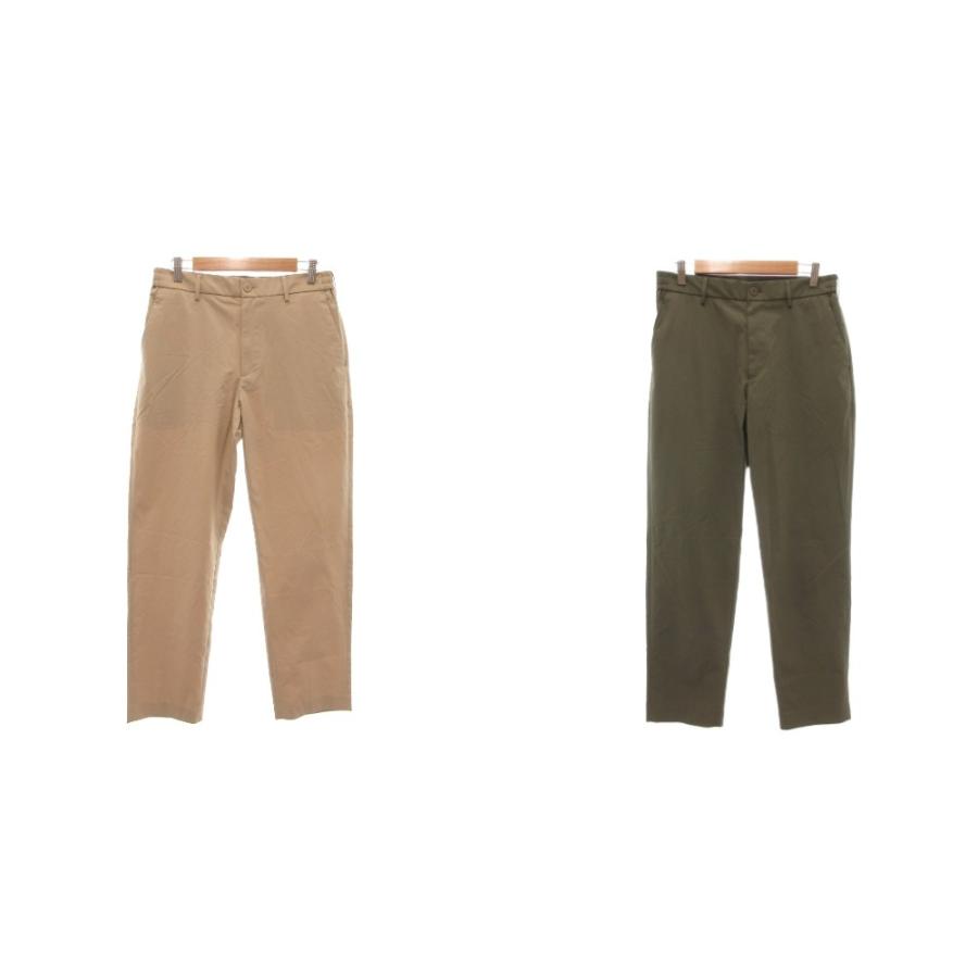 ユニクロ（UNIQLO） 美品 パンツ 2点セット まとめ売り カーキ