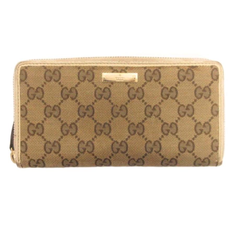 GUCCI（グッチ） グッチシマ 長財布 ラウンドファスナー 総柄 307980 
