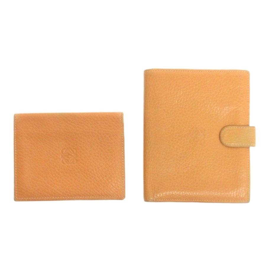 ロエベ LOEWE 二つ折り財布 ブラウン 【公式通販】