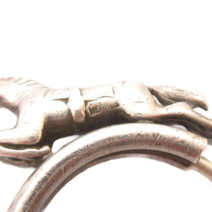 HERMES（エルメス） ヴィンテージ キーリング ホース 馬 シルバー