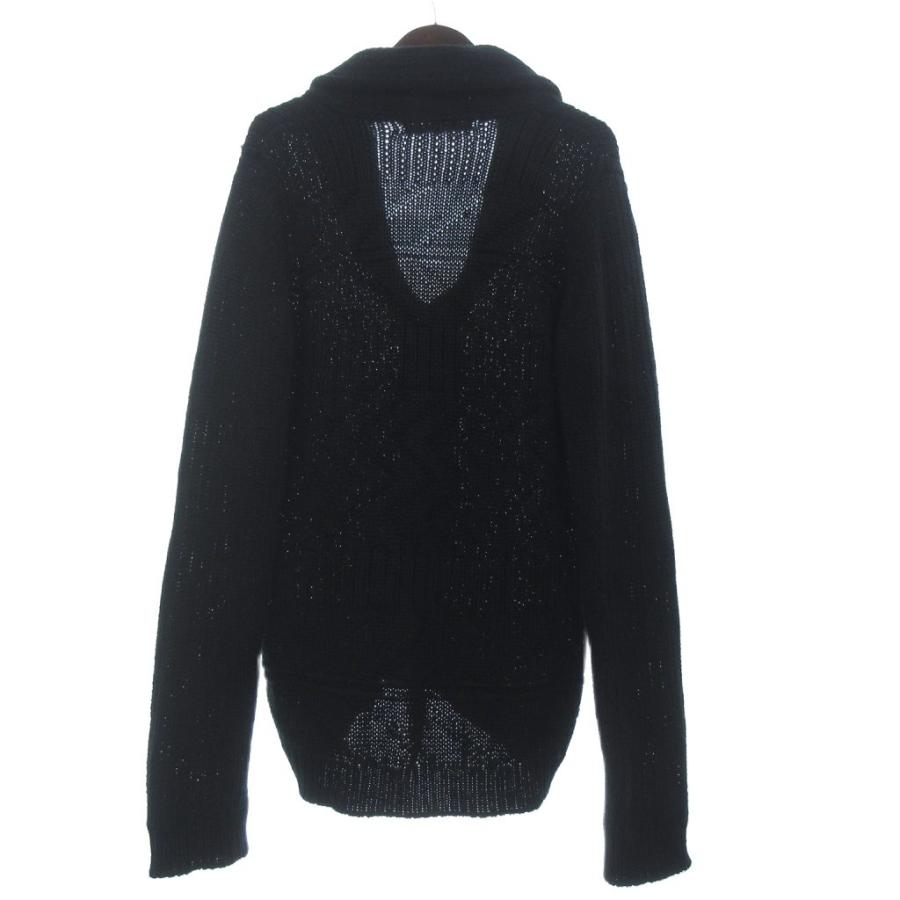 ザラマン ZARA MAN カーディガン 長袖 黒 ブラック M □OOM メンズ