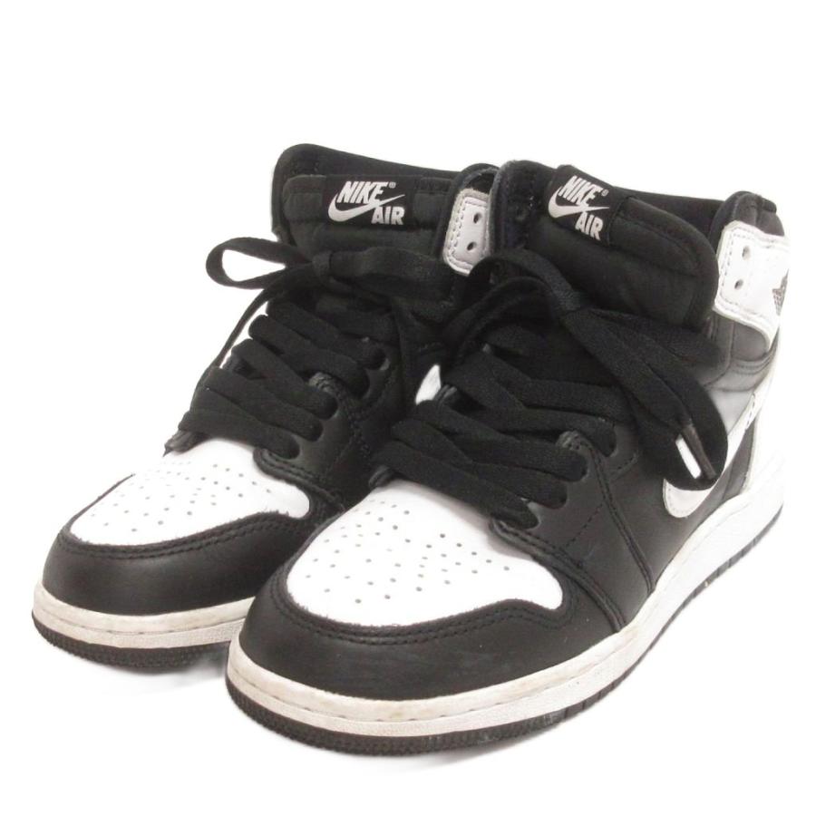 NIKE（ナイキ） NIKE GS エアジョーダン1 レトロ ハイ スニーカー 