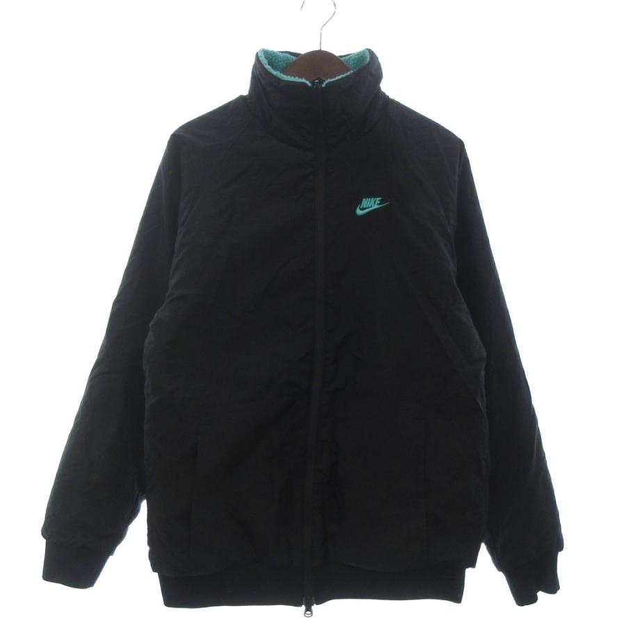 3XL ナイキ ビッグ スウッシュ ボアジャケット BQ6546 黒/ブラック NIKE（ナイキ） NIKE BIG SWOOSH BOA JACKET リバーシブルボア