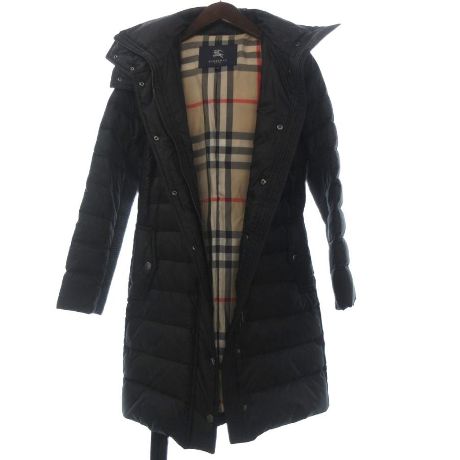 バーバリー ロンドン BURBERRY LONDON ダウンコート ロング ジップ 