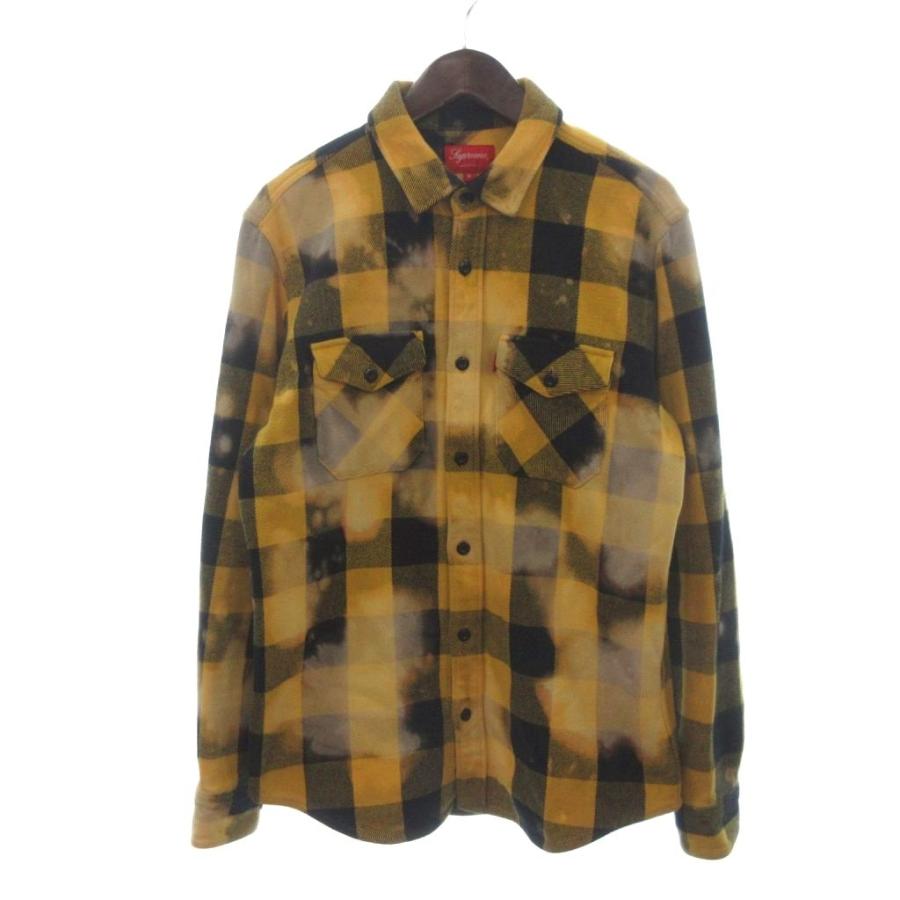 Supreme（シュプリーム） SUPREME BLEACHED BUFFALO HEAVYWEIGHT SHIRT