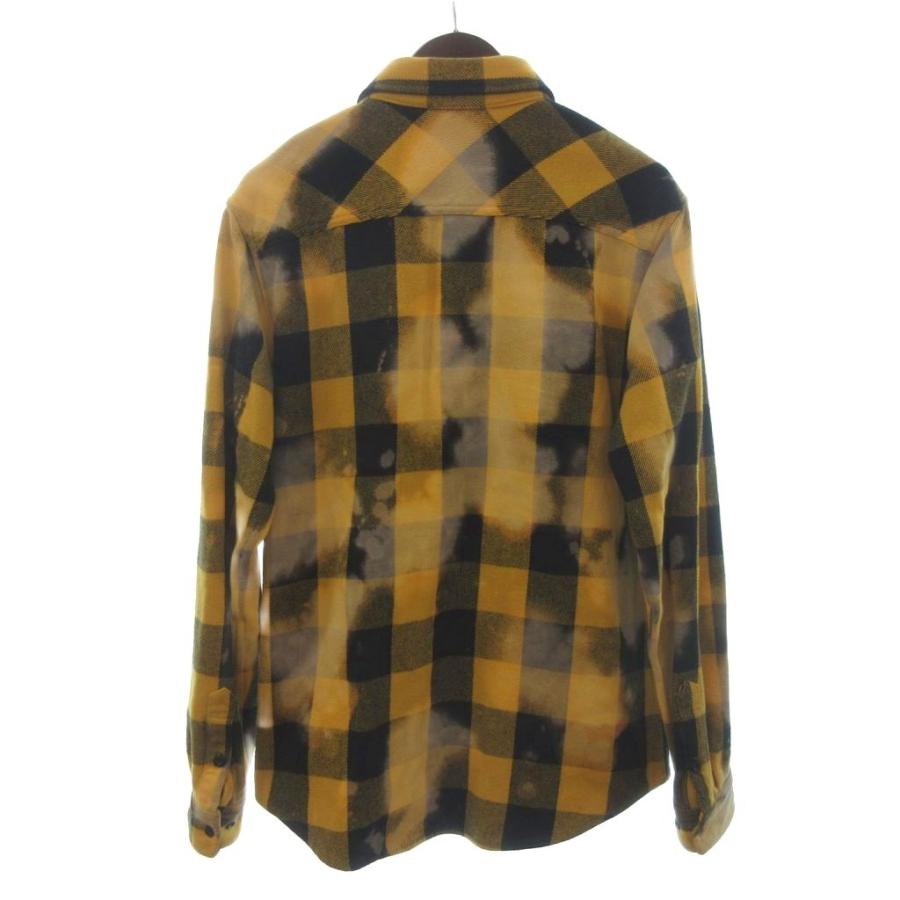 Supreme 厚手チェックシャツM Supreme（シュプリーム） SUPREME BLEACHED BUFFALO HEAVYWEIGHT SHIRT