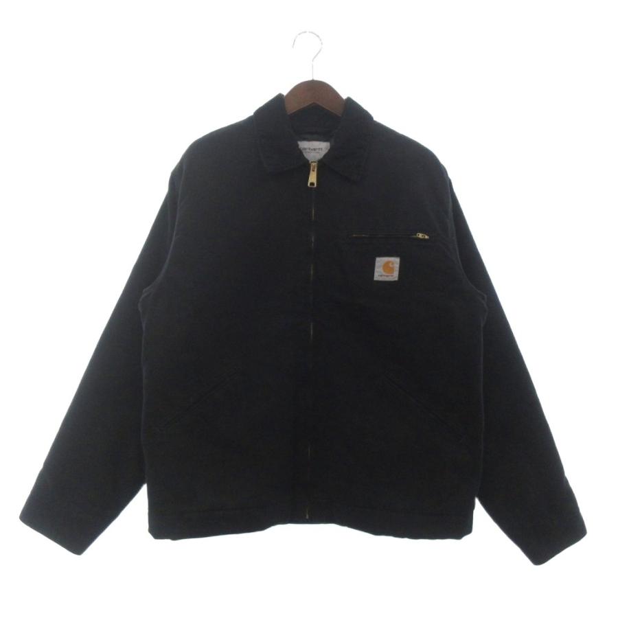 Carhartt ブラック　デトロイトジャケット カーハート carhartt WIP OG デトロイトジャケット 長袖 フルジップ