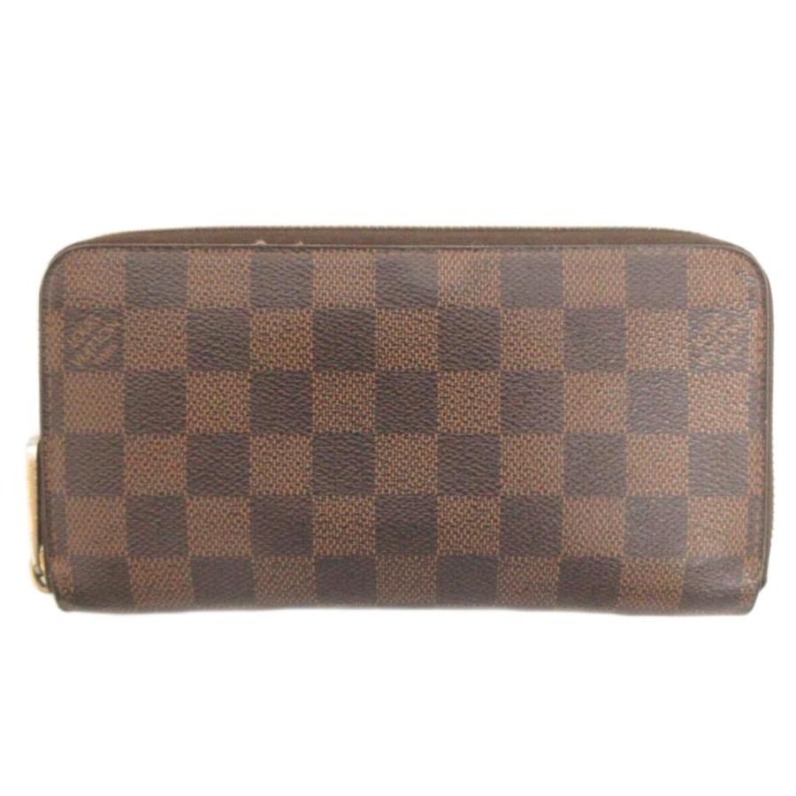 ルイヴィトン ダミエ ジッピーウォレット ブラウン LOUIS VUITTON（ルイ・ヴィトン） ダミエ ジッピーウォレット 長財布