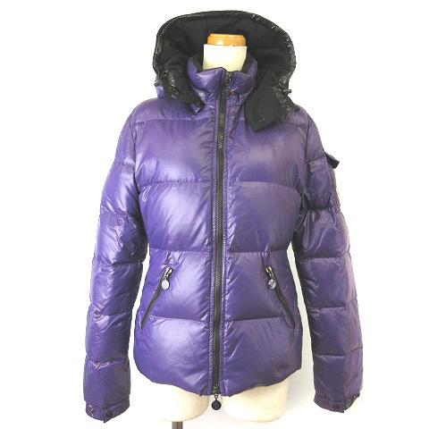 お洒落無限大 中古 モンクレール Moncler ダウンジャケット Badia バディア ジップアップ フーデッド 2way パープル 紫 0 レディース ベクトル 古着 ブランドショッパー付き Www Skylanceronline Com