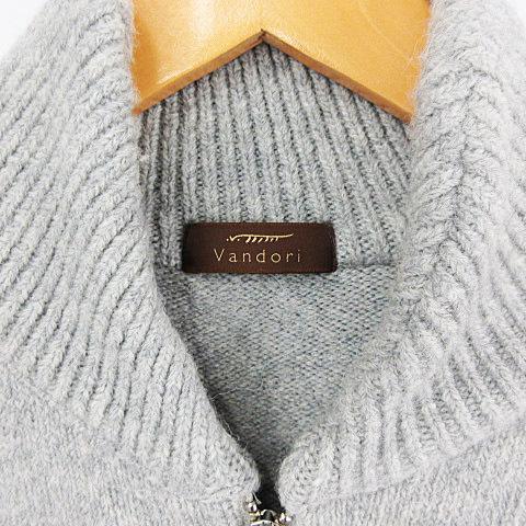 中古 ヴァンドリ Vandori ニット ジャケット セーター バイカラー グレー ネイビー 1 Rrr メンズ ベクトル 古着 003 ブランド古着販売のベクトル 通販 Yahoo ショッピング