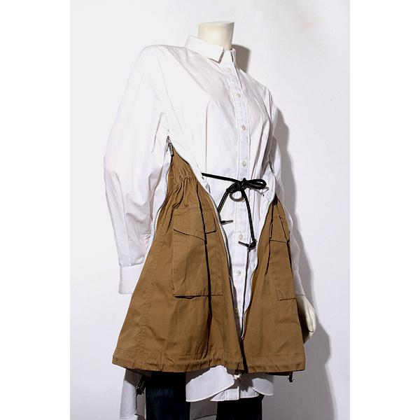 安心の国内正規品 19ss Sacai サカイ Contrast Panel Dress コントラストパネルドレス ワンピース 1 White Beige 白 ベージュ レディース ベクトル 古着 今日の特価 Superavila Com
