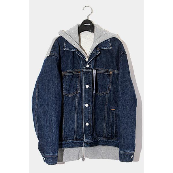 お買い得モデル 2 デニムジャケット パーカードッキングgジャン アンダーカバーイズム Undercoverism 22ss 未使用品 中古 A Indigo 古着 ベクトル メンズ Ui1b44 Gジャン デニム Www Collectiviteslocales Fr