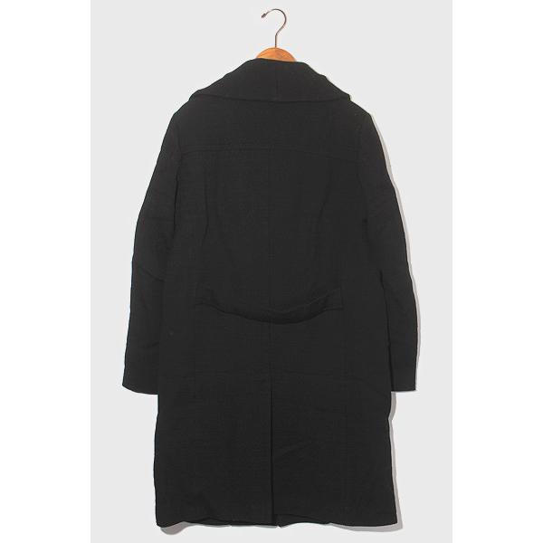 SHAREEF シャリーフ WOOL JQ WRAP COAT ウール ジャガード ラップ 