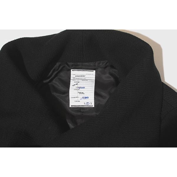 SHAREEF シャリーフ WOOL JQ WRAP COAT ウール ジャガード