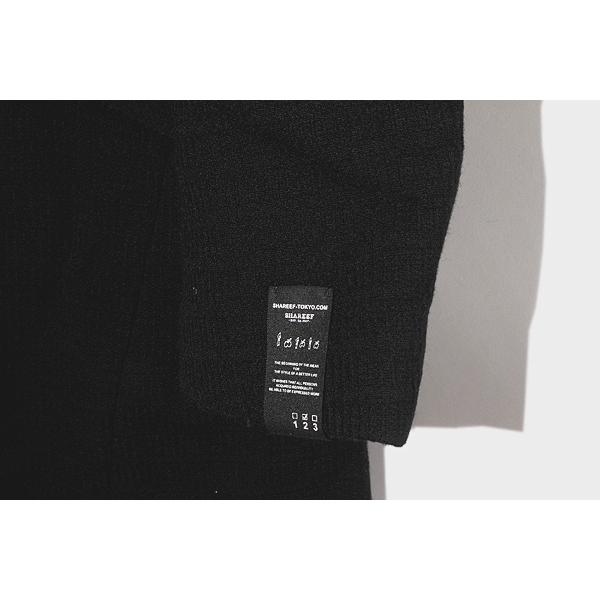 SHAREEF シャリーフ WOOL JQ WRAP COAT ウール ジャガード ラップ 