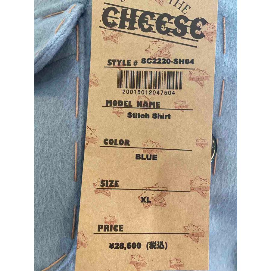 XL 未使用品 2022AW SON OF THE CHEESE サノバチーズ Stitch Shirt