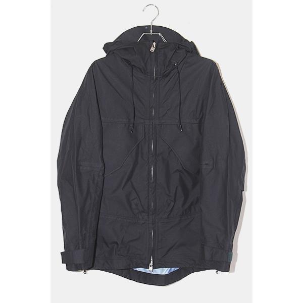 ノンネイティブ ADVENTURER HOODED JACKET NYLON RIPSTOP WITH GORETEX 1 DEEP SEA