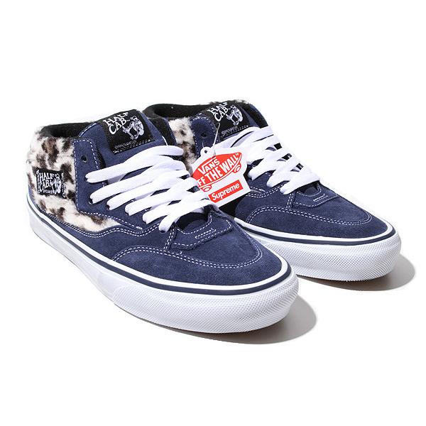 Supreme Vans スニーカー ネイビー/レオパード Supreme Vans