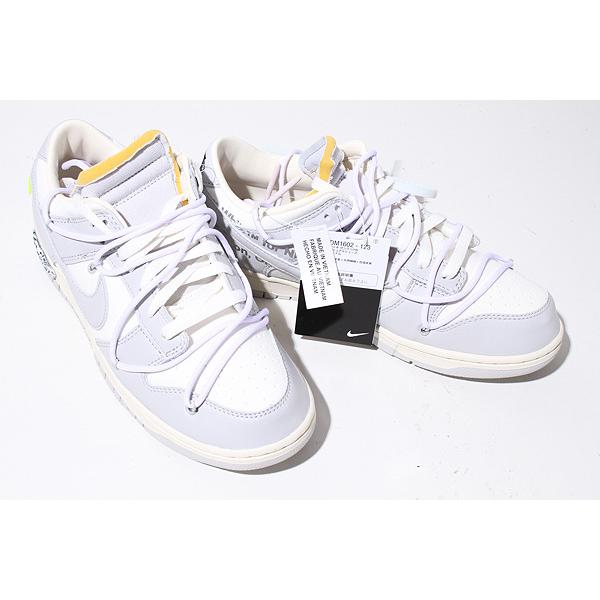 NIKE 28cm 未使用品 OFF-WHITE × オフホワイト ナイキ DUNK LOW 1 OF 