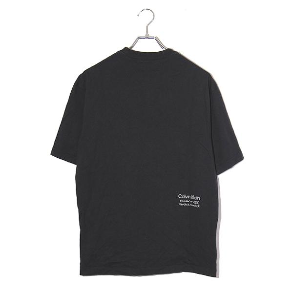 CALVIN KLEIN カルバンクライン Compact Cotton Tee コンパクト ジャージー コットン 半袖Tシャツ XS BLACK ブラック 40611ST /◆ メンズ｜vectorpremium｜02