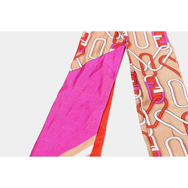 FENDI フェンディ WRAPPY ラッピー スキニースカーフ O
