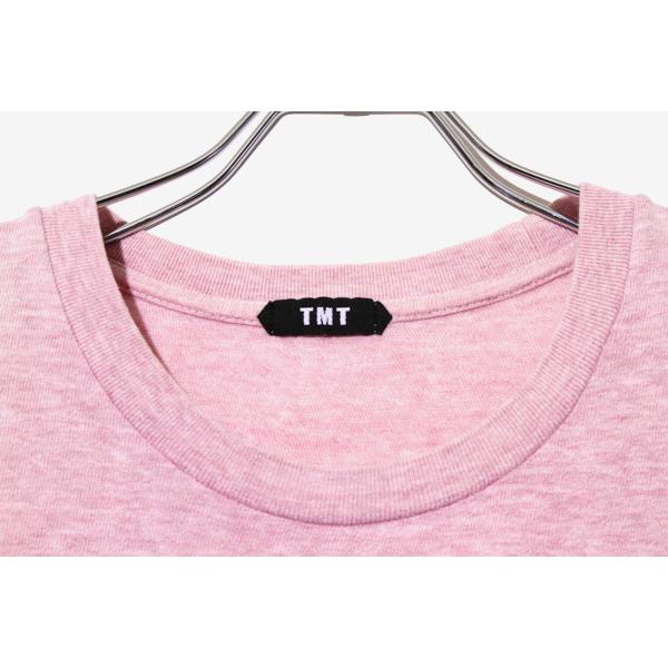 TMT ティーエムティー コットン プリント クルーネック 半袖 Tシャツ M PINK ピンク TCS-F1208 /◆ メンズ｜vectorpremium｜03