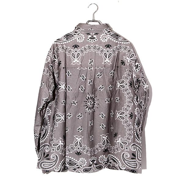 未使用品 2023AW CHALLENGER チャレンジャー SIZE:L L/S BANDANA NEL 