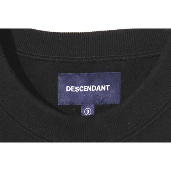 23AW DESCENDANT ディセンダント SIZE:3 SPOT UNDER THE CURRENT CREW 