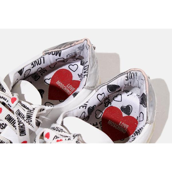 MOSCHINO ハート スタッズ レザー シューズ / モスキーノ 【公式通販】