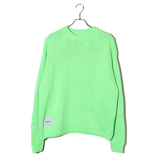未使用品 23AW WTAPS ダブルタップス SIZE:2 CREW NECK 01 / SWEATER 