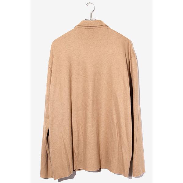 激レア　men's　egg系ブランド　ＬＵＳＴ　１０th記念シャツ UNDECORATED MAN アンデコレイテッドマン S140 KNIT WOOL SHIRT