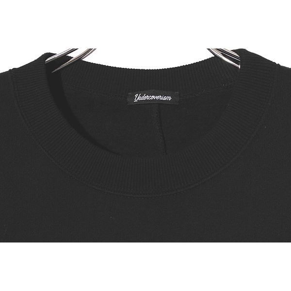 UNDERCOVERISM アンダーカバーイズム 袖下切替ユガミパッカリングSWEAT 