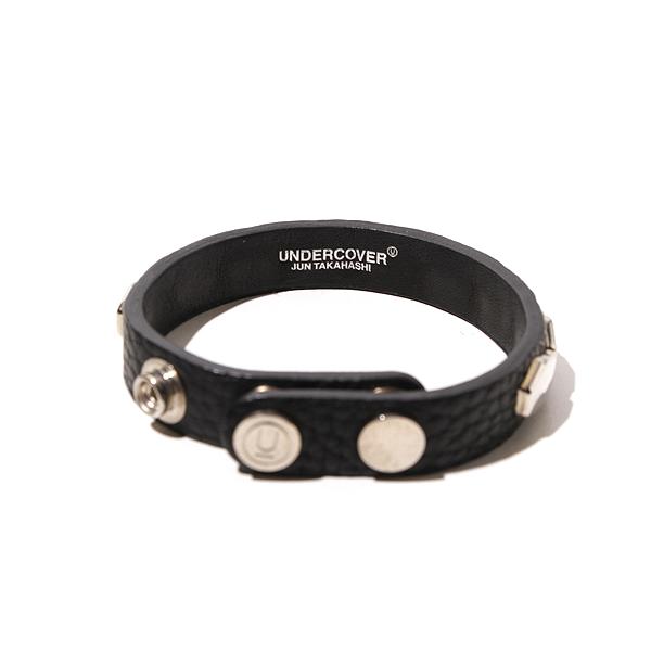 UNDERCOVER アンダーカバー HEXAGON STUDS LEATHER BRACELET UNDERCOVER アンダーカバー HEXAGON STUDS LEATHER BRACELET