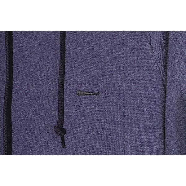 DESCENDANT ディセンダント PE HOODED SWEATSHIRT 02 ワンポイント刺繍  